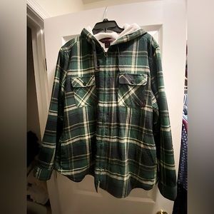 Tough Duck Womens Plaid Jacket. Size XL